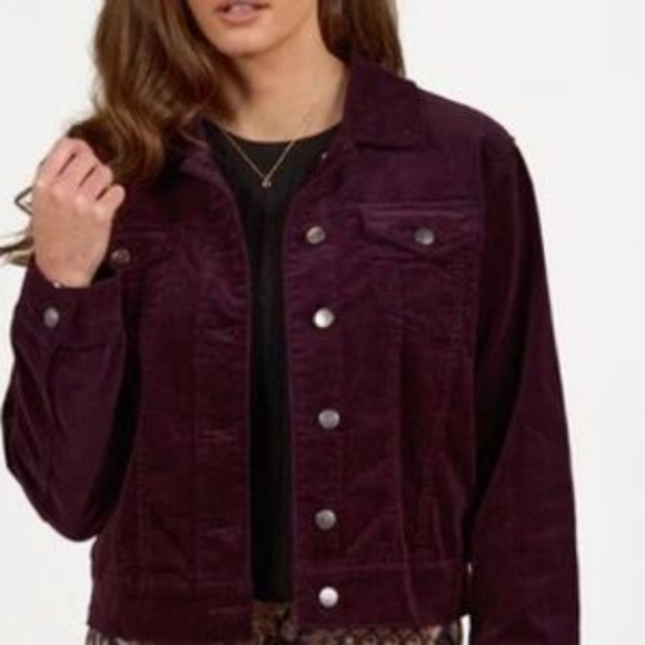 Universal Thread Jackets & Blazers - Universal thread Brown crop corduroy jacket XXL